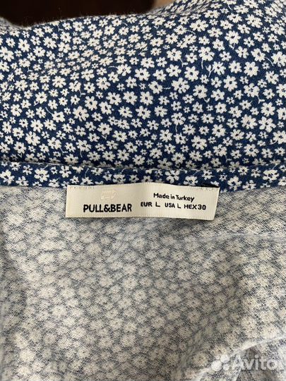 Платье нпа запах pull and bear