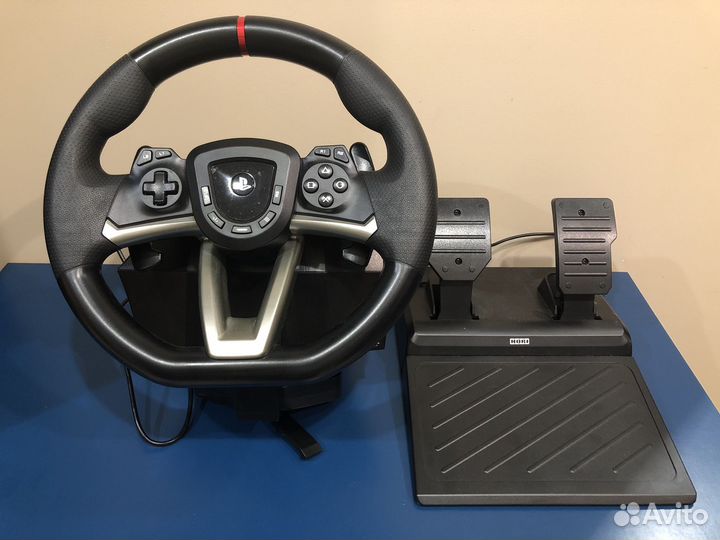 Игровой руль с педалями hori RWA для PS5 PS4 PC