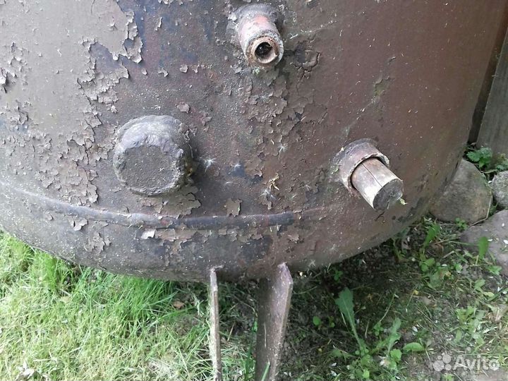 Бочка металлическая для воды