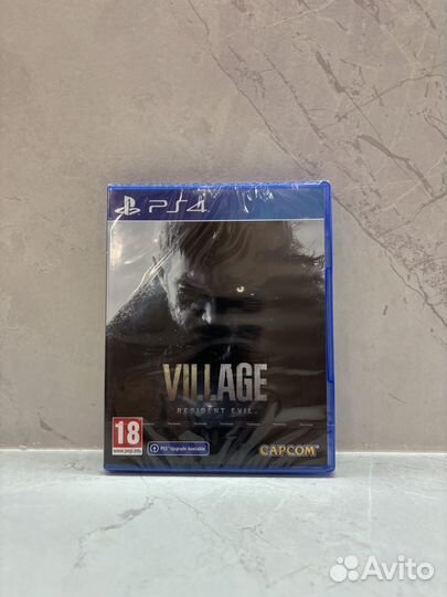 Диск Resident Evil Village 8 игра для PS4