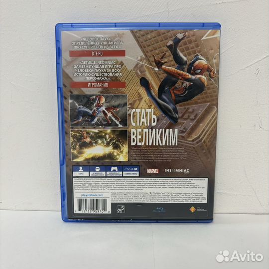 Игры для Ps4 Playstation 4 Человек-Паук Spider-Man
