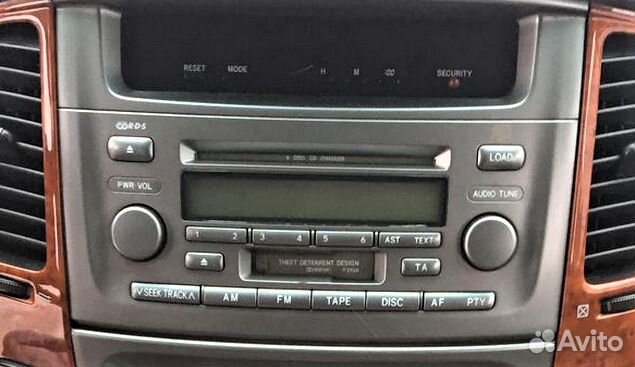 Головное устройство Toyota LC100