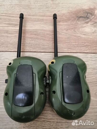 Игрушечные рации (2шт) на батарей