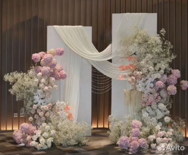 Фотозоны паетки арки шары