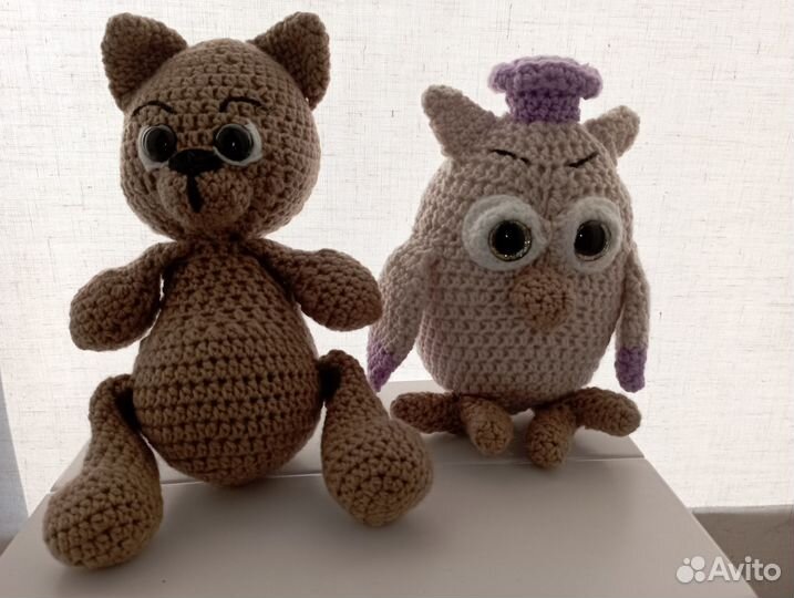 Мягкие игрушки крючком