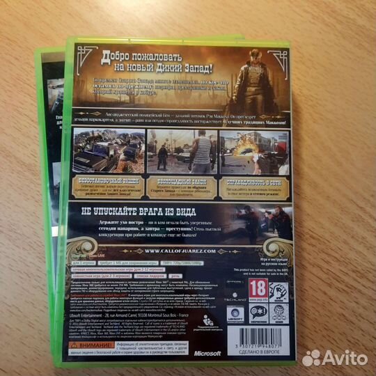 Сall of juarez Игра для xbox 360 лицензионные