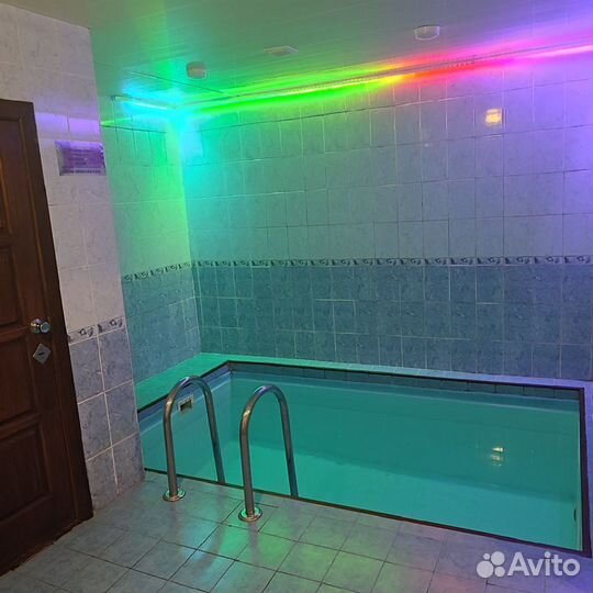 Баня сауна с бассейном