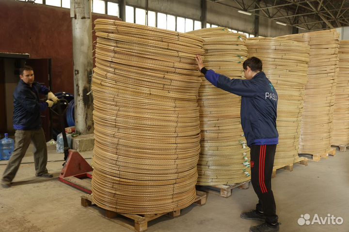 Арматура диаметром 22 бухты по 50 метров