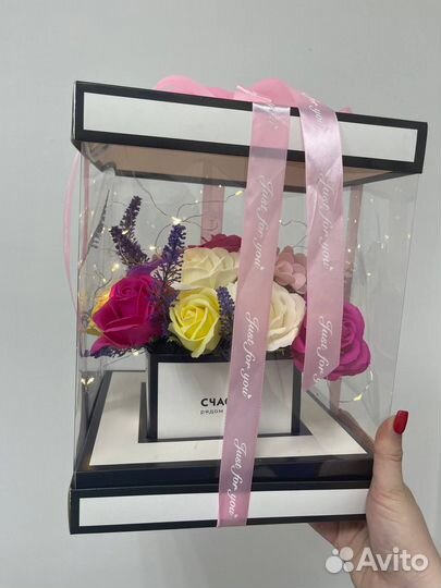 Мыльные розы Цветы и букеты с доставкой 24