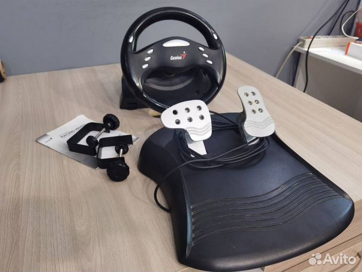 Игровой Руль И Педали Genius Speed Wheel 3