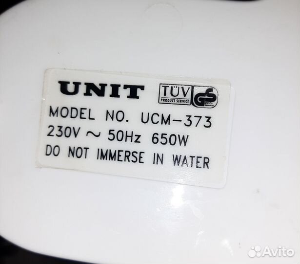 Кофеварка unit ucm-373