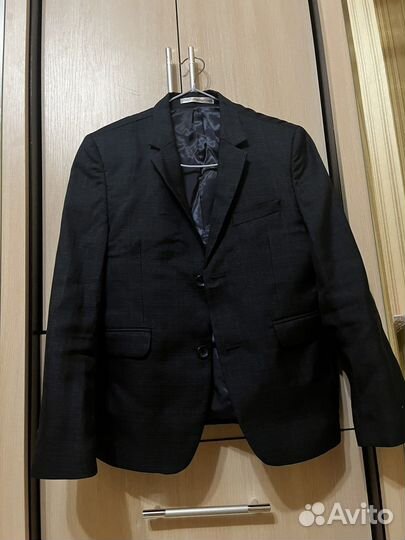 Пиджак школьный для мальчика 140