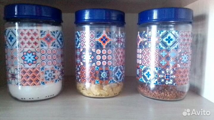 Банки стеклянные под сыпучие продукты