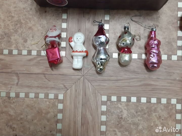 Елочные игрушки СССР