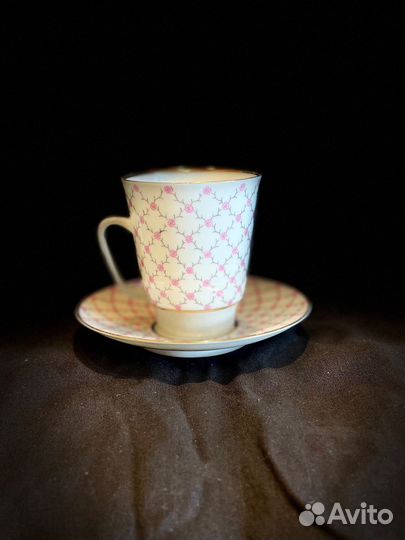 Кофейная пара лфз розовая сетка