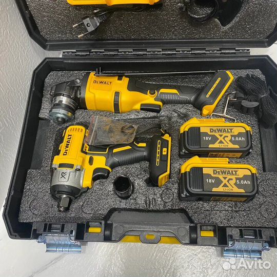 Набор 2в1 ушм + гайковерт DeWalt