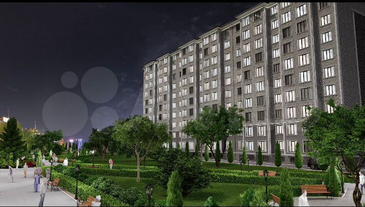 1-к. квартира, 53,6 м², 6/10 эт.