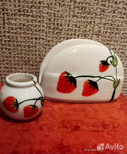 Салфетница и подставка под зубочистки