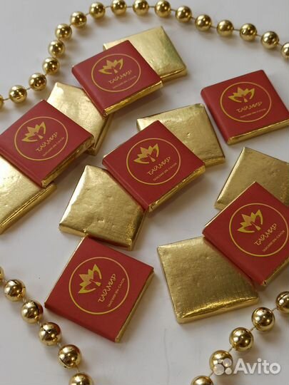 Шоколадки на заказ/с логотипом/на свадьбу