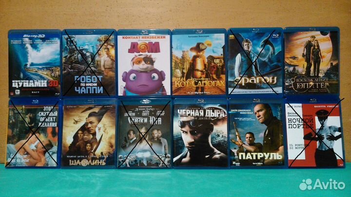 Фильмы и музыка на Blu-ray дисках. Не лицензия