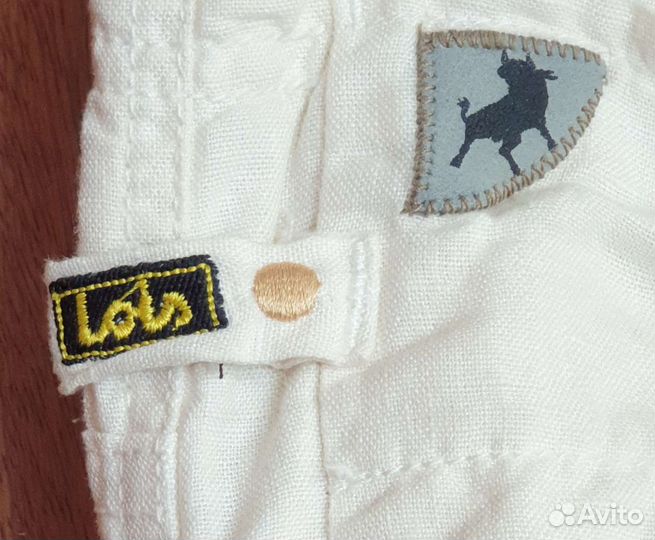 Новые льняные брюки мужские