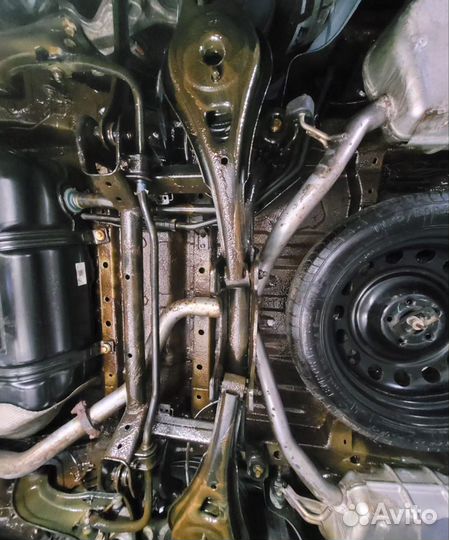 Антикор днища автомобиля