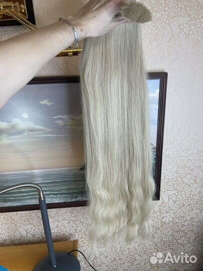 Волосы для наращивания славянка премиум