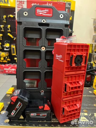 Аккумулятор Milwaukee M18 redlithium XC 5.0 и бокс