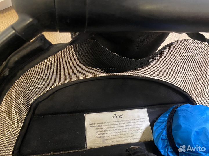 Коляска mima xari 2 в 1 с зимним комплектом