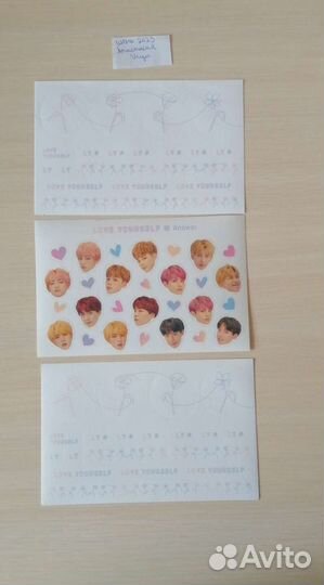 Наклейки BTS