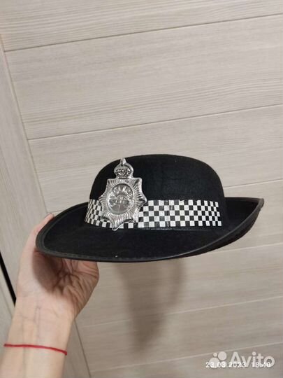 Шляпа фетровая черная