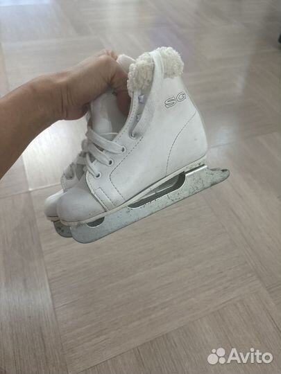 Коньки детские 30 двухполозные