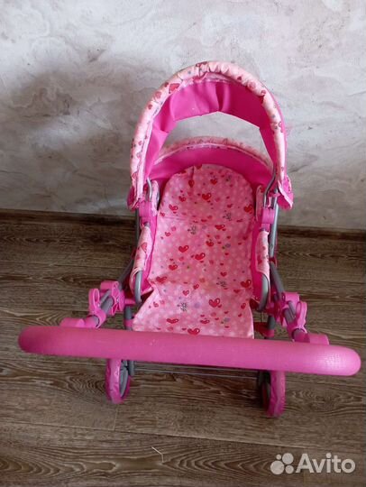 Игрушечная коляска для кукол