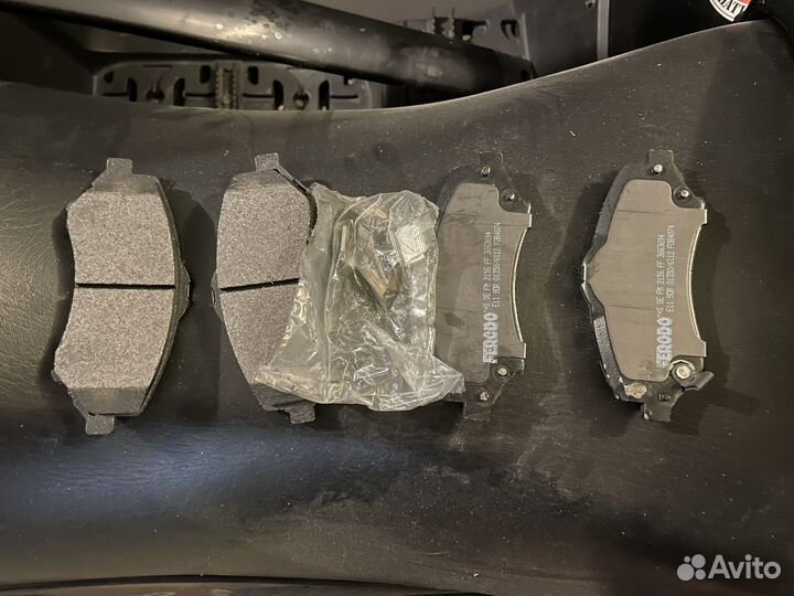 Колодки тормозны jeep chrysler