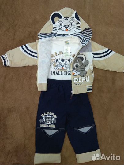 Спортивный костюм для мальчика новый