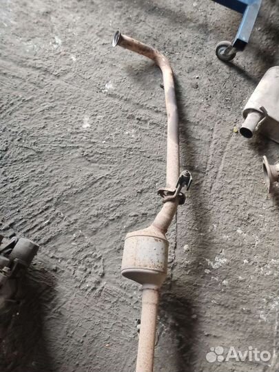 Глушитель без катализатора в сборе Renault Logan 1