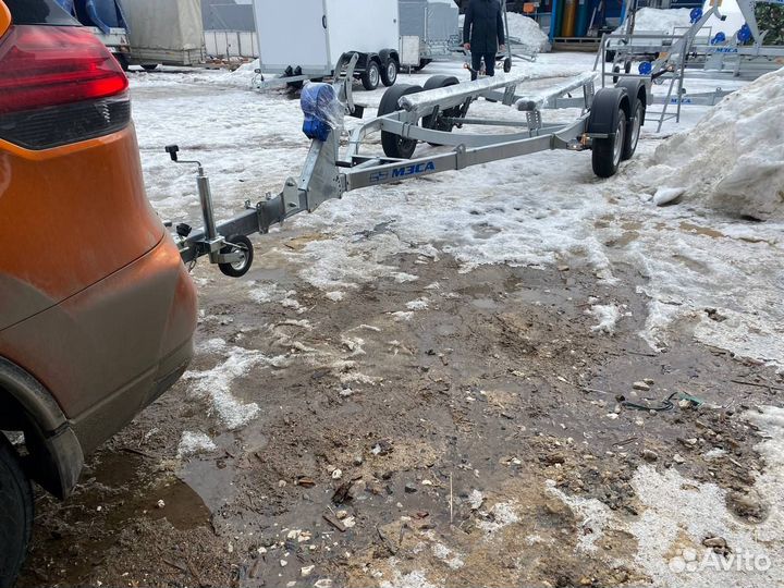 Прицеп двухосный для лодок и катеров до 5,5м