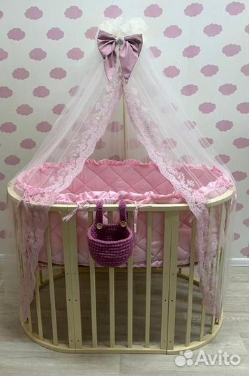 Комплект бортики в кроватку