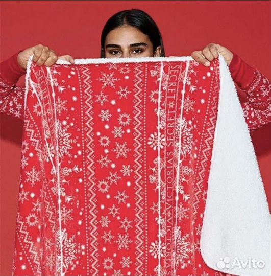 Плед новогодний Victoria's secret оригинал