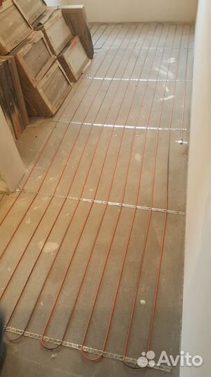 Монтаж электрического теплого пола