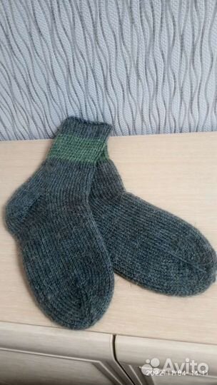 Носки вязаные мужские
