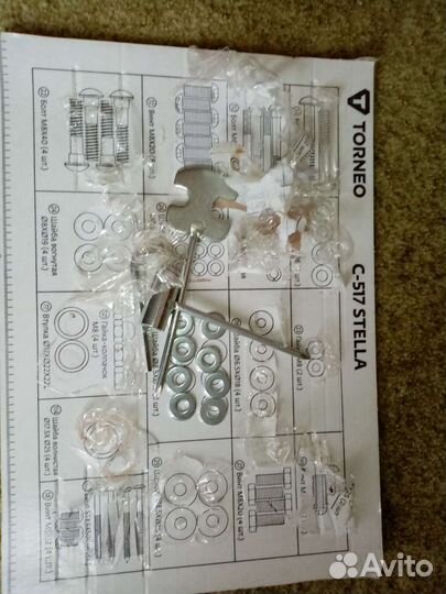 Эллиптический тренажер torneo stella c 517