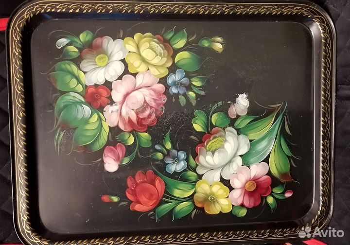 Жостовский поднос