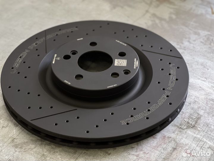 Задние тормозные диски S63 W222