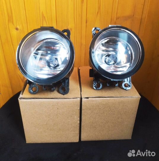 Противотуманная фара, туманка, Renault Logan Логан