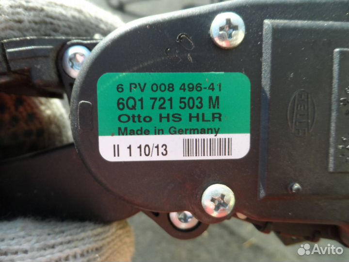 Педаль газа Volkswagen Polo/Amorok Skoda