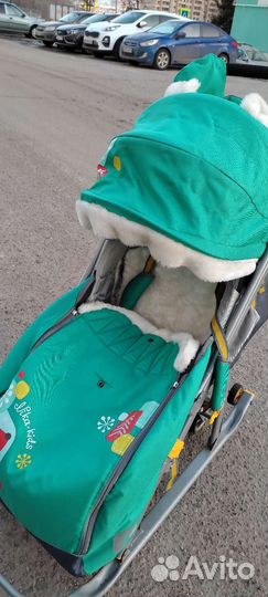 Санки коляска ника