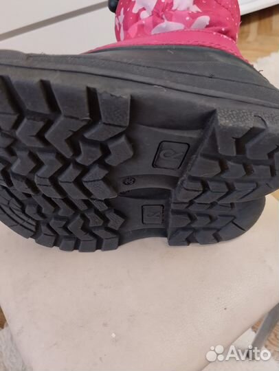 Сапоги зимние детские kuoma34р