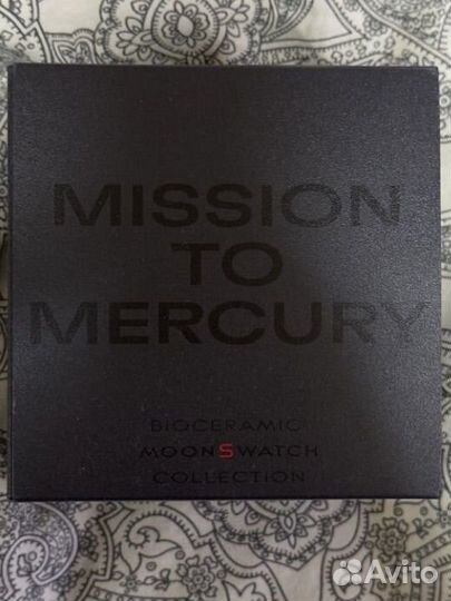 Часы Omega x Swatch moonswatch mission to Mercury