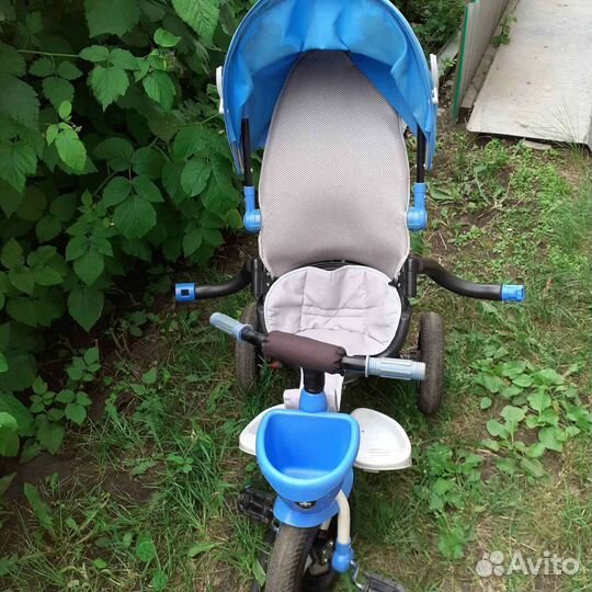 Детский велосипед-коляска